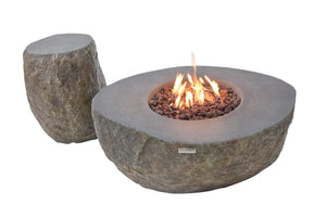 Elementi Boulder Fire Table - Grand Alfresco