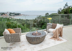 Elementi Boulder Fire Table - Grand Alfresco