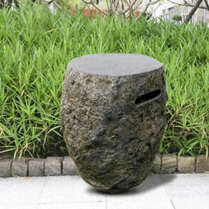 Elementi Boulder Tank Cover - 24.8''H - Grand Alfresco