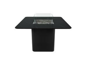 Elementi Brugge Marble Porcelain Dining Table - Grand Alfresco