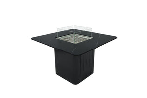 Elementi Brugge Marble Porcelain Dining Table - Grand Alfresco