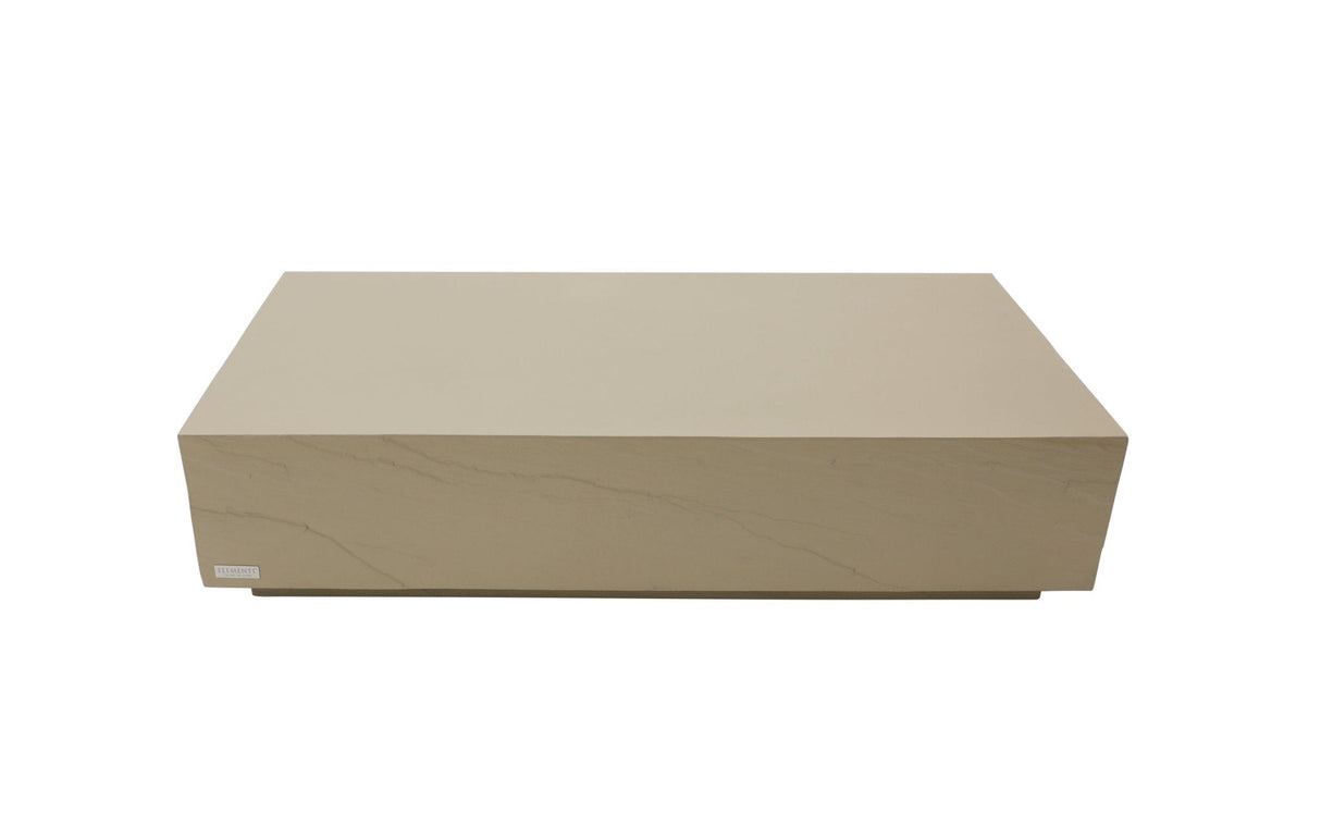 Elementi Colorad L60" Rectangular Concrete Coffee Table - Grand Alfresco