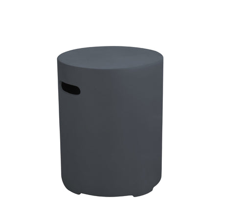 Elementi Concrete Tank Cover - Dark Gray - Grand Alfresco