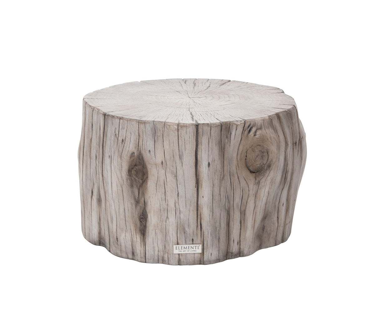 Elementi Daintree 27.6" Stump Concrete Coffee Table Medium - Grand Alfresco