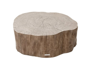 Elementi Daintree 42" Stump Concrete Coffee Table Large - Grand Alfresco