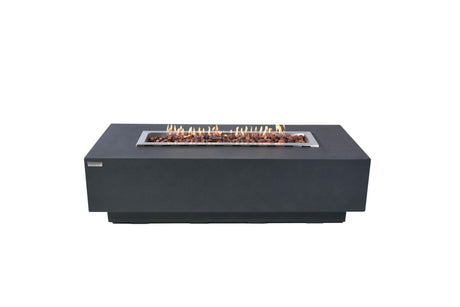 Elementi Granville Fire Table - Dark Gray - Grand Alfresco