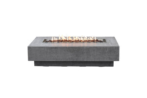 Elementi Hampton Fire Pit Table - Light Gray - Grand Alfresco