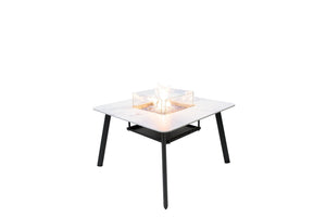 Elementi Helsinki Marble Porcelain Dining Table - Grand Alfresco