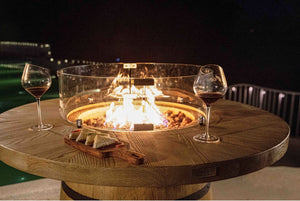 Elementi Lafite Fire Pit Bar Table - Grand Alfresco