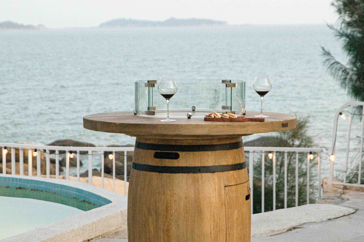 Elementi Lafite Fire Pit Bar Table - Grand Alfresco