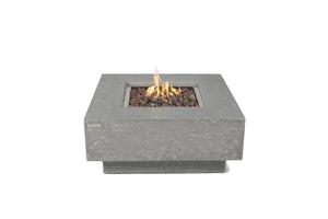 Elementi Manhattan Fire Table - Light Gray - Grand Alfresco