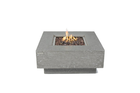 Elementi Manhattan Fire Table - Light Gray - Grand Alfresco