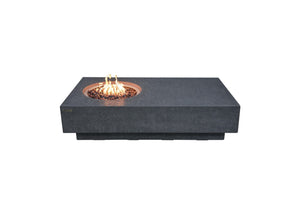 Elementi Metropolis Fire Table - Dark Gray - Grand Alfresco