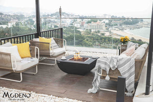 Elementi Modeno Aurora Fire Table - Grand Alfresco