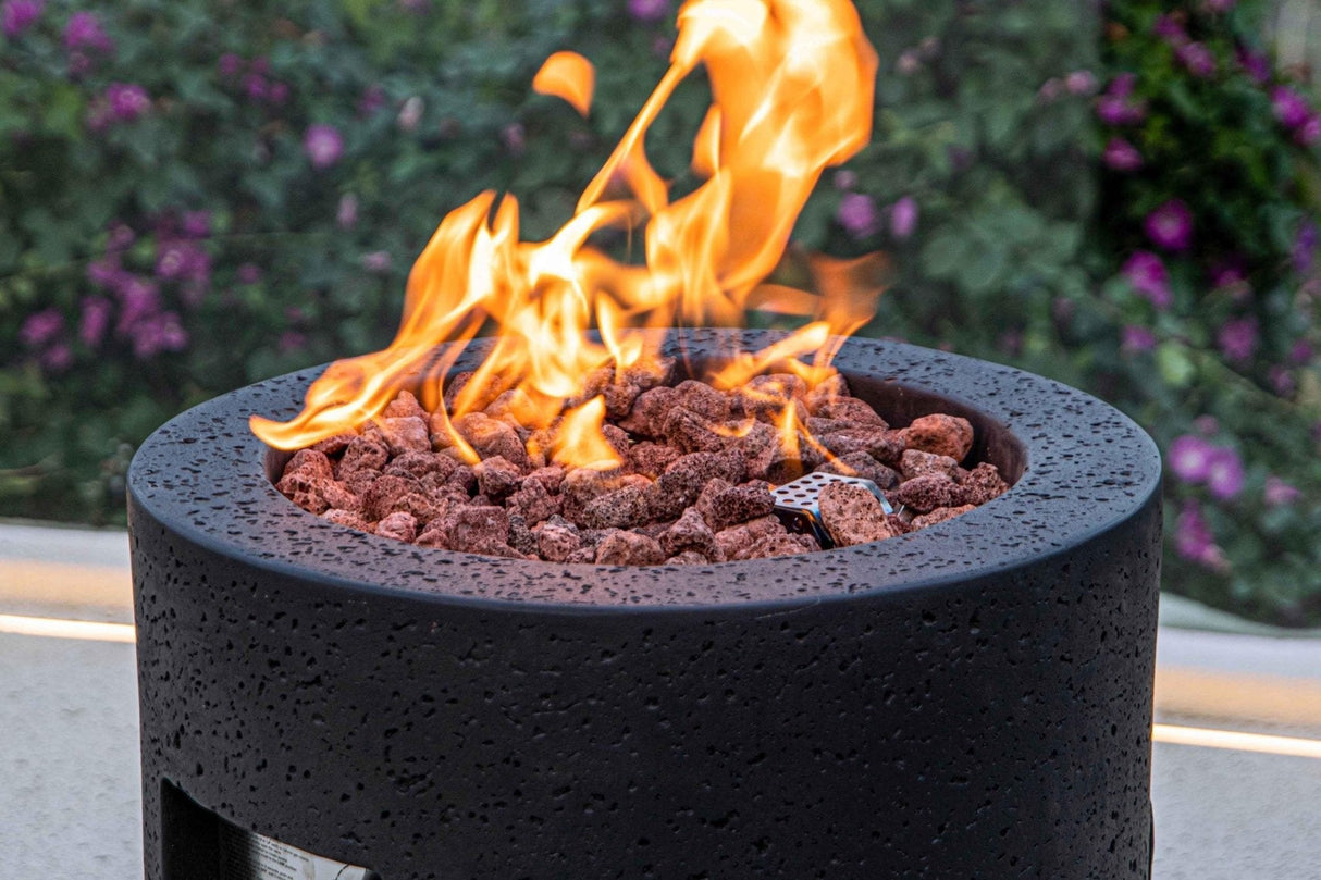 Elementi Modeno Lava Tube Fire Pit - Grand Alfresco