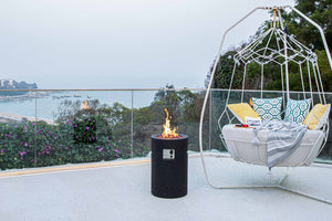 Elementi Modeno Lava Tube Fire Pit - Grand Alfresco