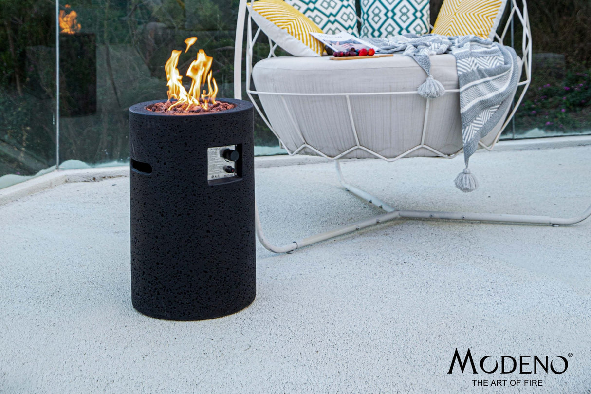 Elementi Modeno Lava Tube Fire Pit - Grand Alfresco