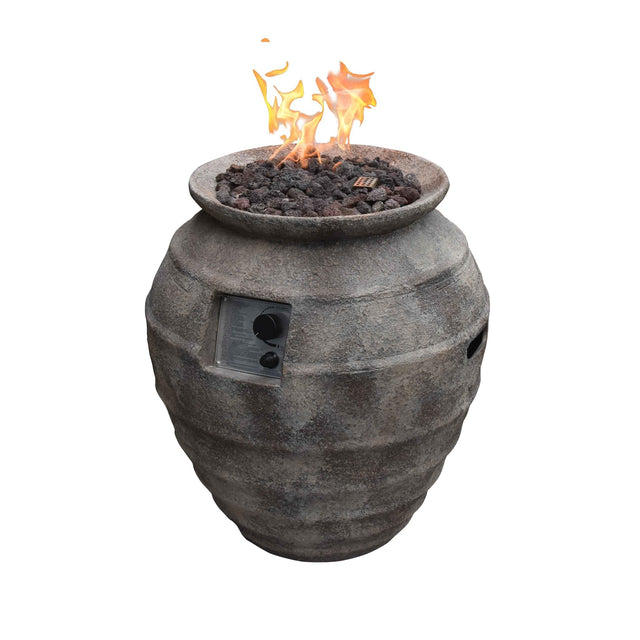 Elementi Modeno Pompeii Fire Pit Column - Grand Alfresco