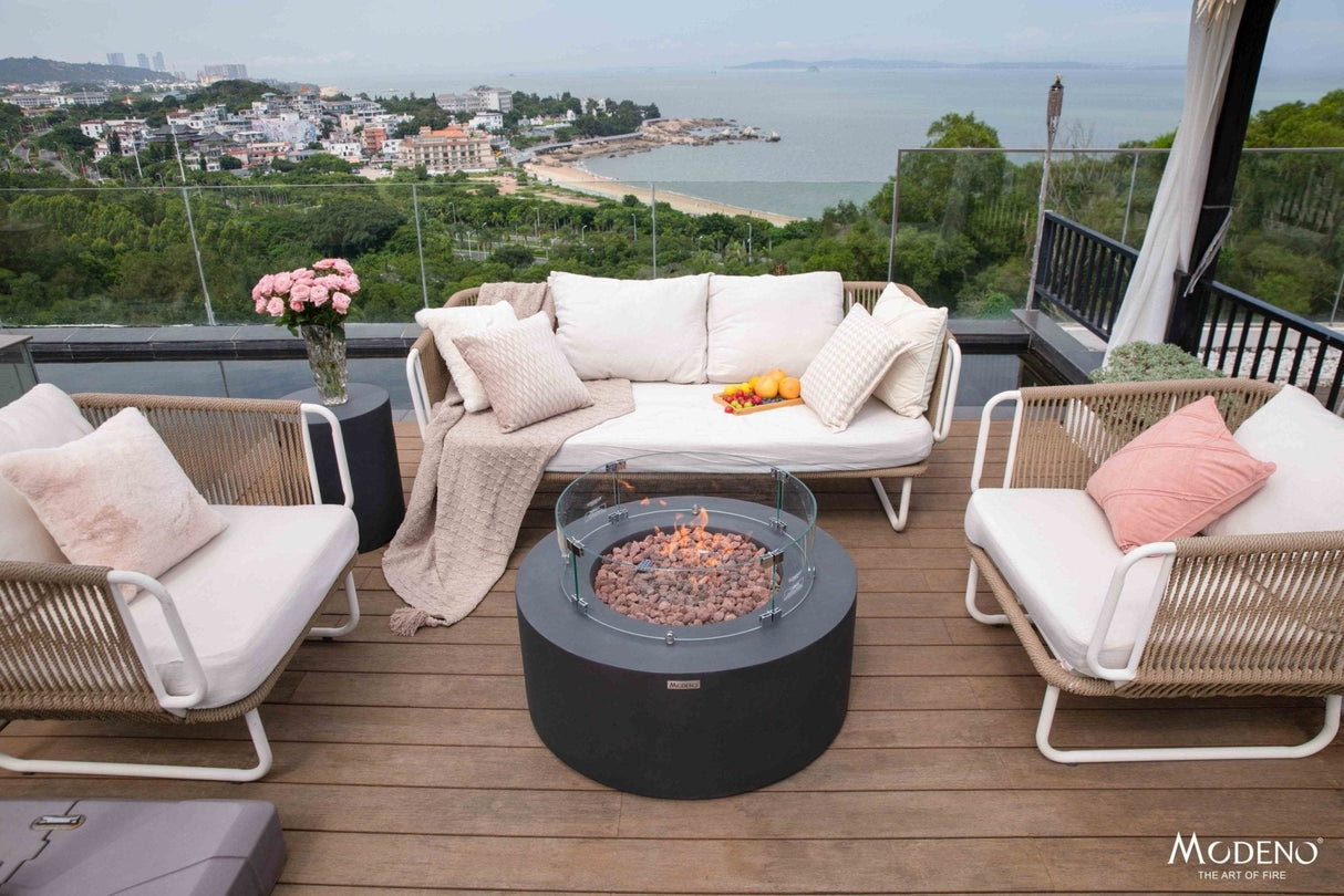 Elementi Modeno Venice Fire Table - Grand Alfresco