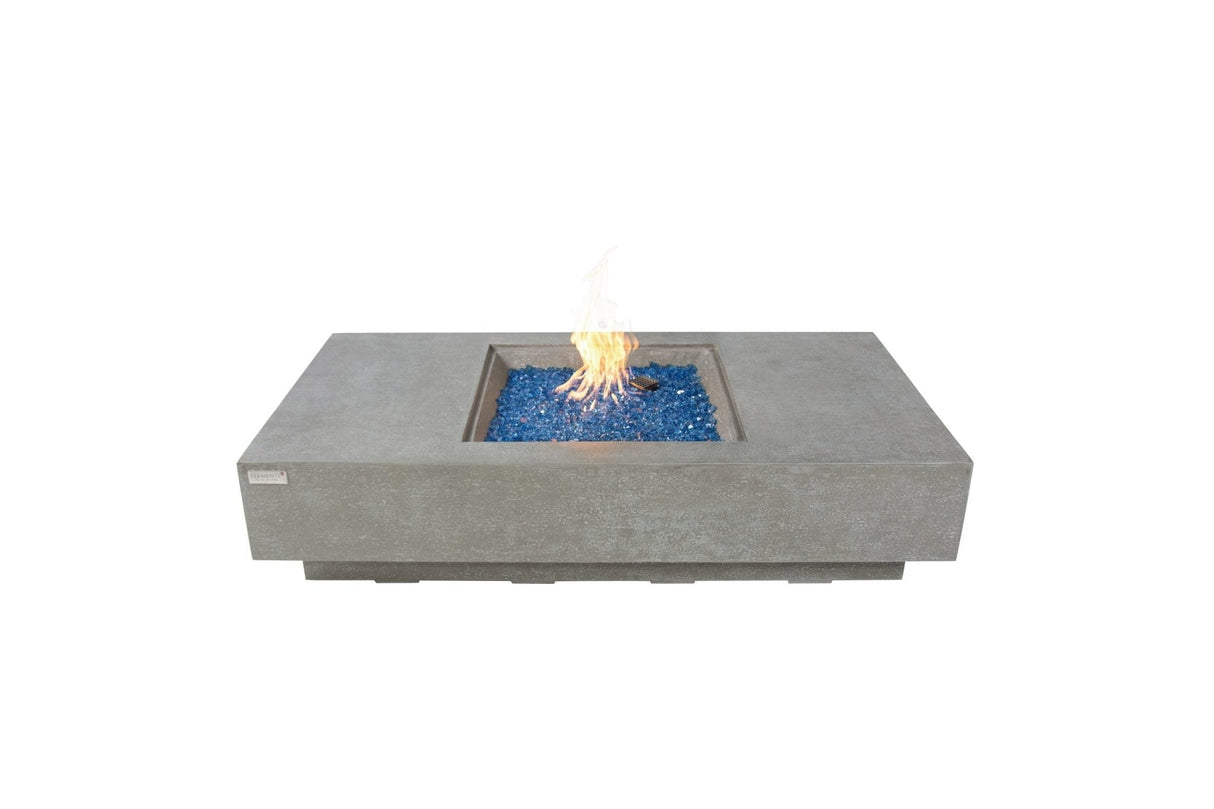 Elementi Monte Carlo & Cannes Carlo Rectangle Fire Table - Grand Alfresco