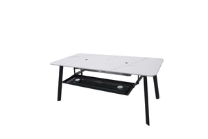 Elementi Oslo Marble Porcelain Dining Table - Grand Alfresco