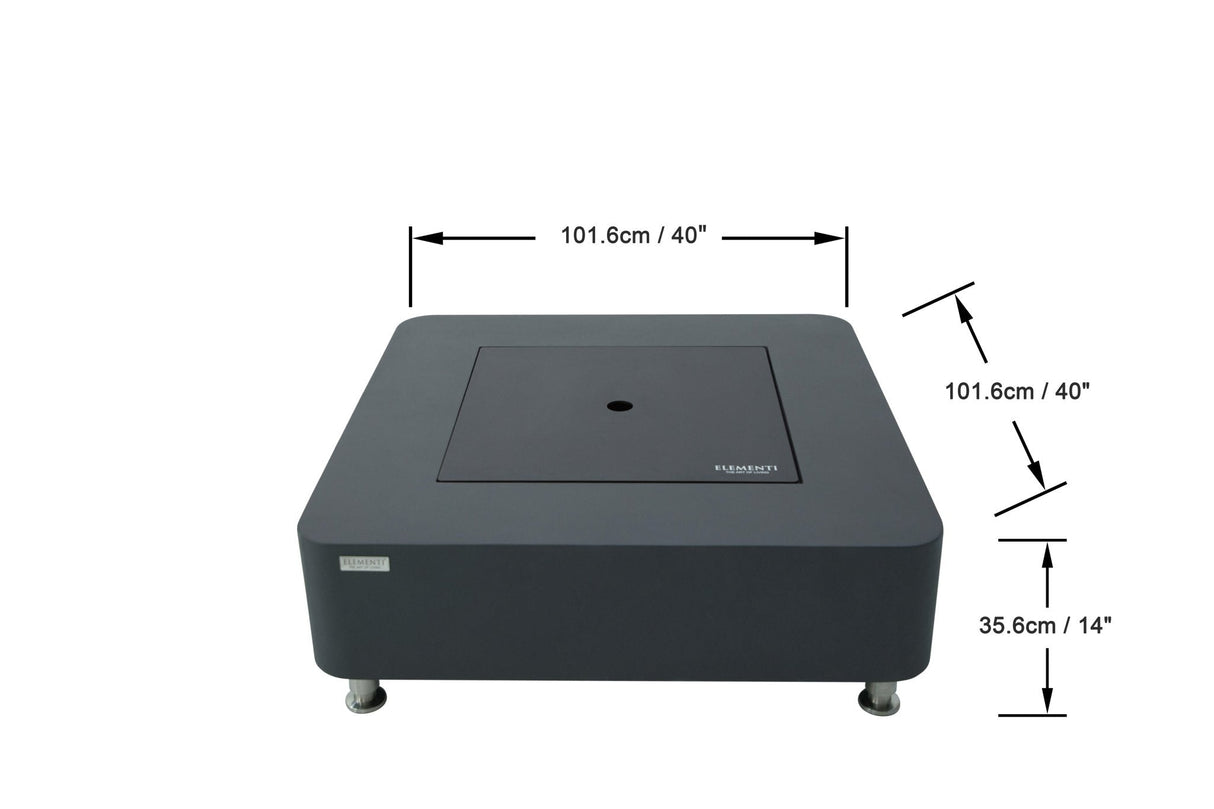 Elementi Perth Ethanol Fire Table - Grand Alfresco