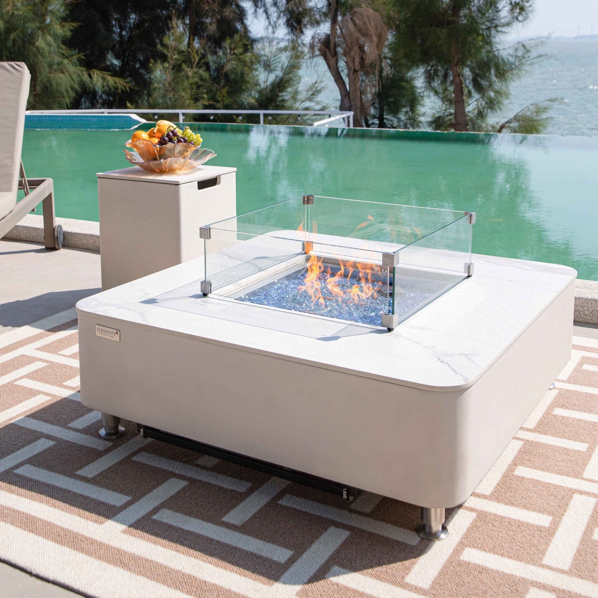 Elementi Porcelain Tank cover - Grand Alfresco