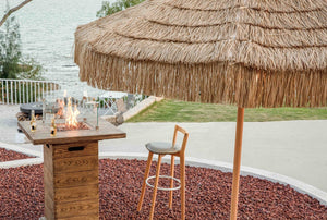 Elementi Rova Fire Pit Bar Table - Grand Alfresco