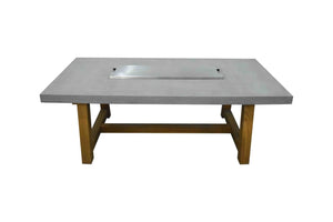 Elementi Sonoma Dining Fire Pit Table - Grand Alfresco