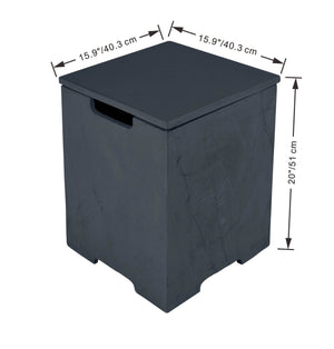 Elementi Square Tank Cover - ONB403 - Grand Alfresco