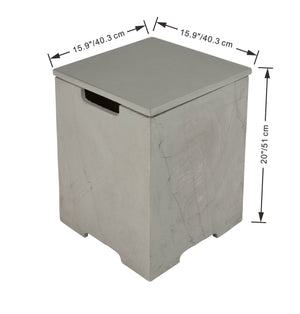 Elementi Square Tank Cover - ONB403 - Grand Alfresco