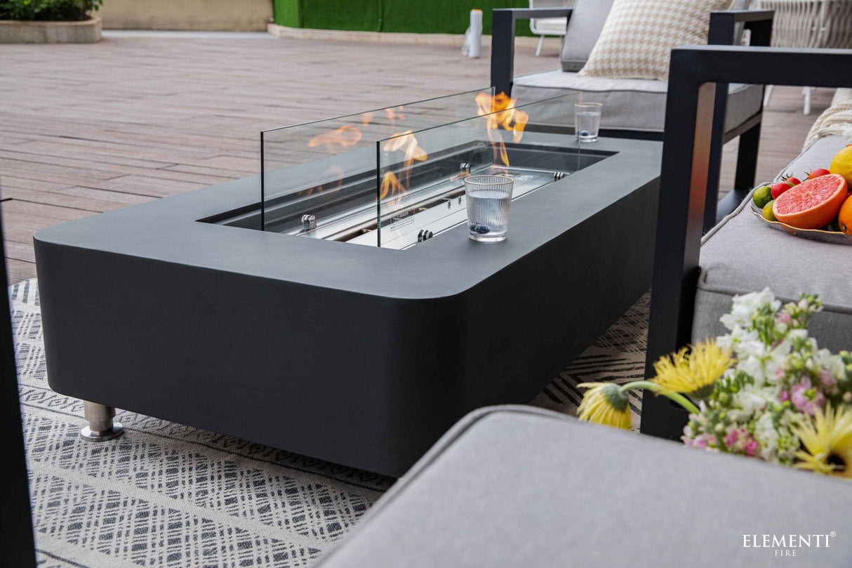 Elementi Sydney Ethanol Fire Table - Grand Alfresco