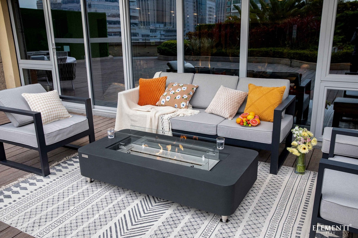 Elementi Sydney Ethanol Fire Table - Grand Alfresco