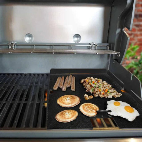 Flat Top Griddle Grill for Gas Electric or Charcoal Grills - Grand Alfresco