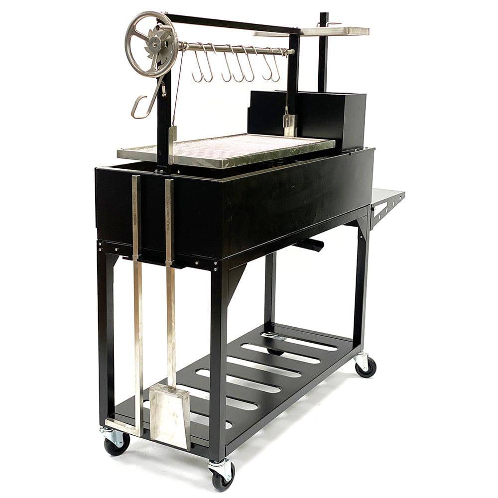 Freestanding Argentine Santa Maria Wood Fire & Charcoal Gaucho Grill - Grand Alfresco