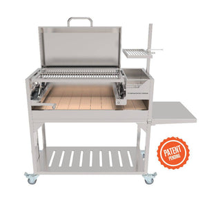 Freestanding Argentine Santa Maria Wood Fire & Charcoal Gaucho Grill - Grand Alfresco