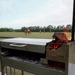 Freestanding Argentine Santa Maria Wood Fire & Charcoal Gaucho Grill - Grand Alfresco