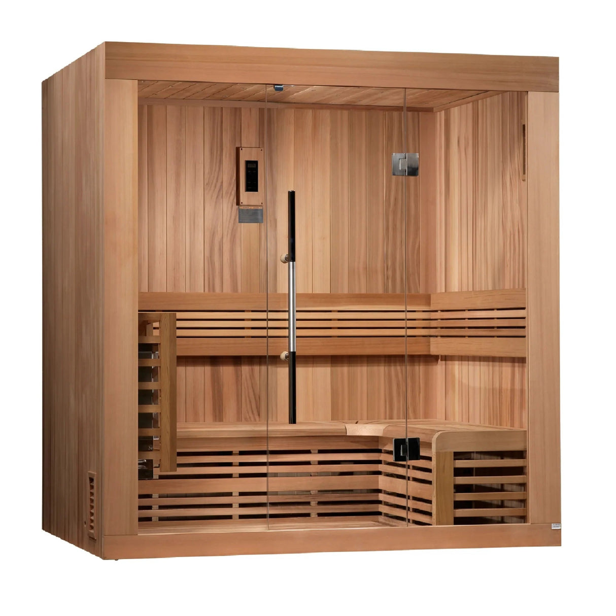 Golden Designs Copenhagen Edition 3 Person Traditional Sauna - Grand Alfresco