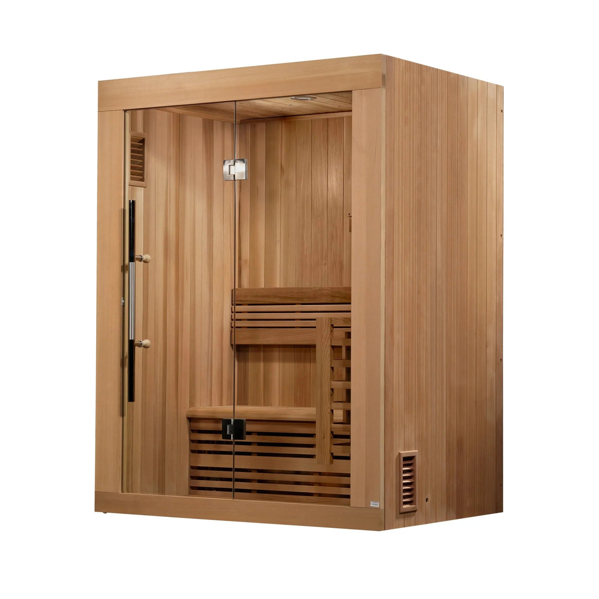 Golden Designs Sundsvall Edition 2 Person Traditional Sauna - Grand Alfresco