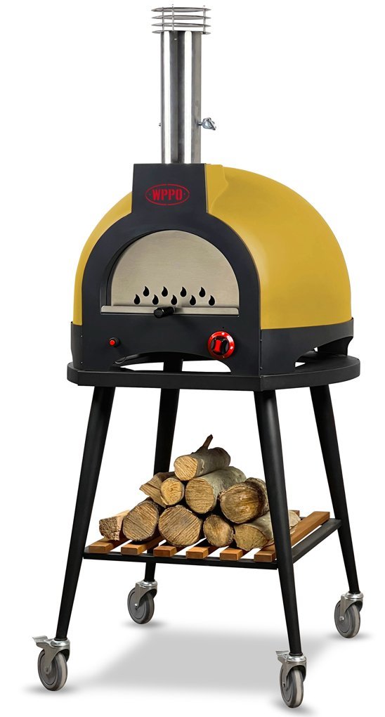 Infinity 50 Hybrid Refractory Cooking Oven Faro Yellow - Grand Alfresco