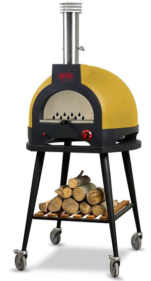 Infinity 50 Hybrid Refractory Cooking Oven Faro Yellow - Grand Alfresco