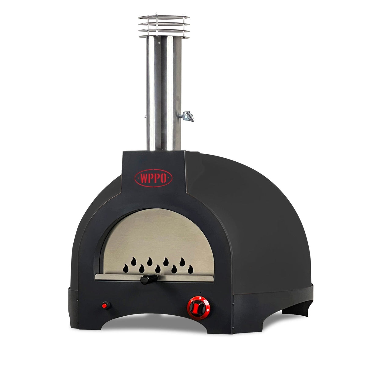 Infinity 50 Hybrid Refractory Cooking Oven MidNight Black - Grand Alfresco