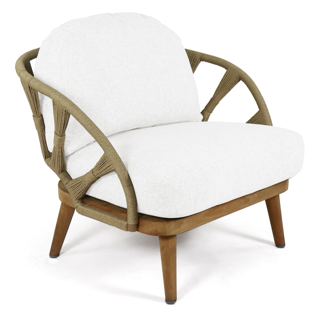 Krabi Armchair with Sunbrella Cushion - Grand Alfresco