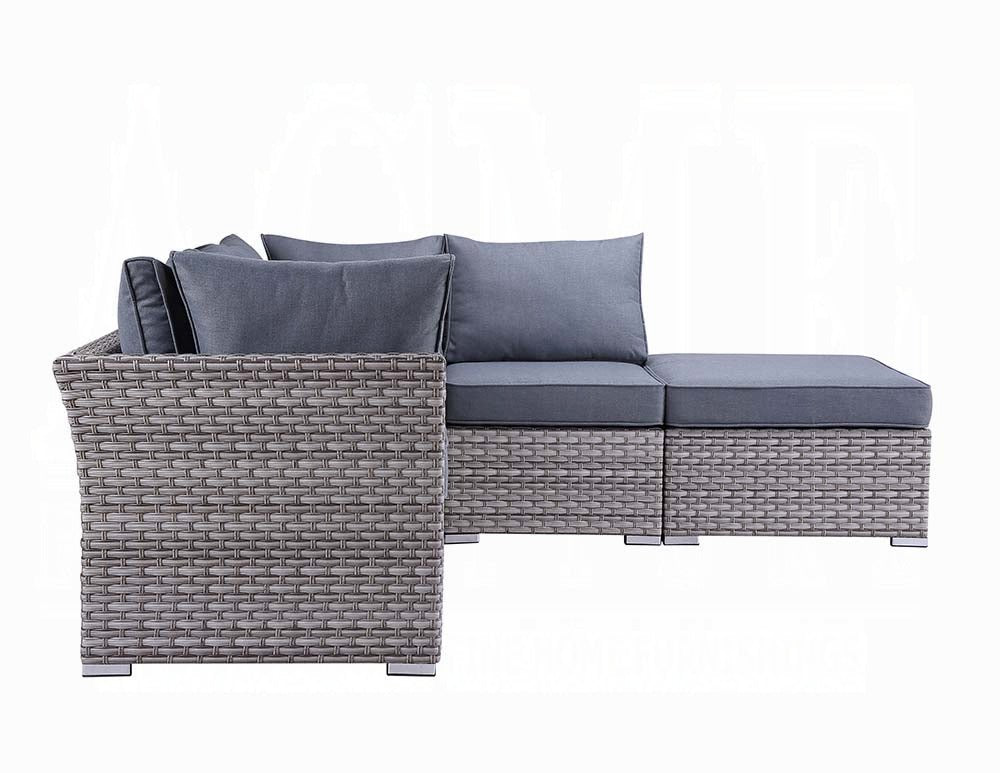 Laurance Patio Sectional Sofa & Cocktail Table - Grand Alfresco