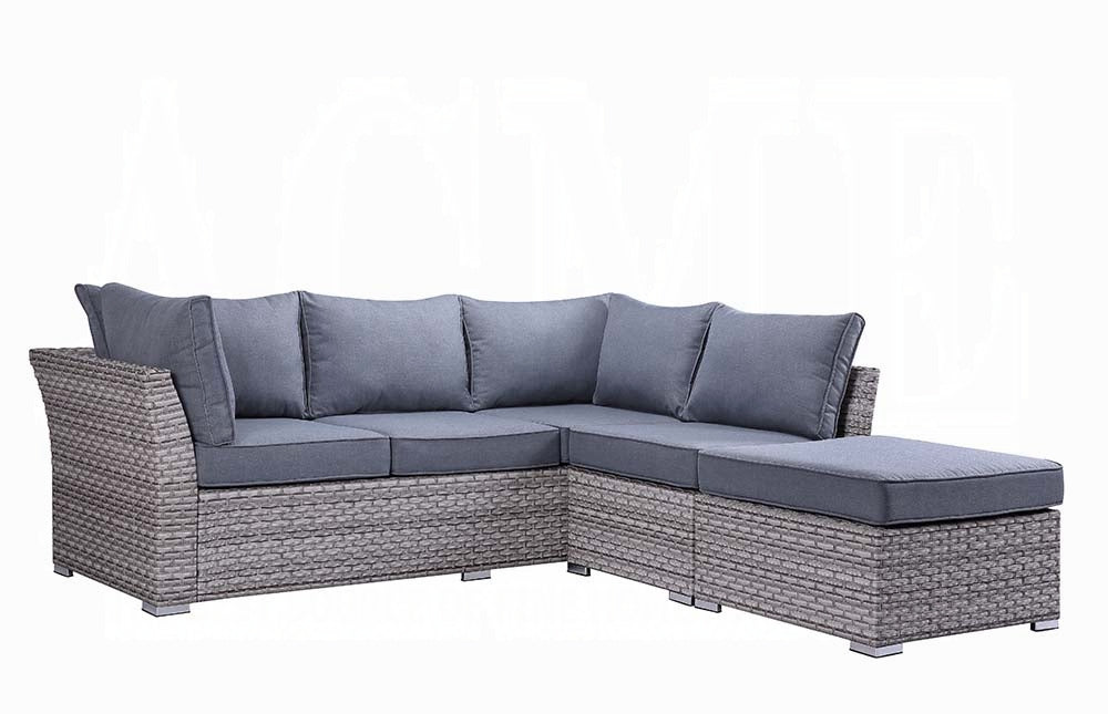 Laurance Patio Sectional Sofa & Cocktail Table - Grand Alfresco