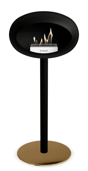 Le Feu - Dome Black Ground Steel High Pole - Fireplace - Grand Alfresco