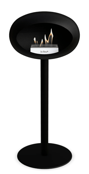 Le Feu - Dome Black Ground Steel High Pole - Fireplace - Grand Alfresco