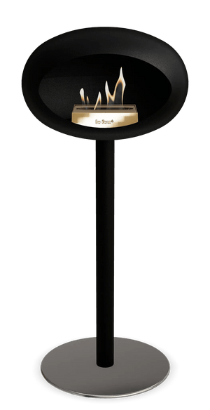 Le Feu - Dome Black Ground Steel High Pole - Fireplace - Grand Alfresco