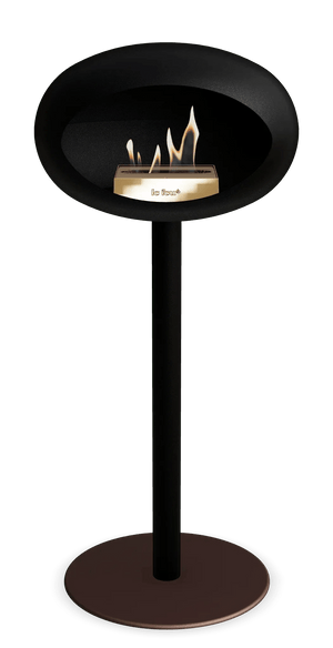 Le Feu - Dome Black Ground Steel High Pole - Fireplace - Grand Alfresco