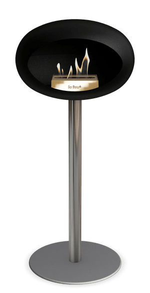 Le Feu - Dome Black Ground Steel High Pole - Fireplace - Grand Alfresco